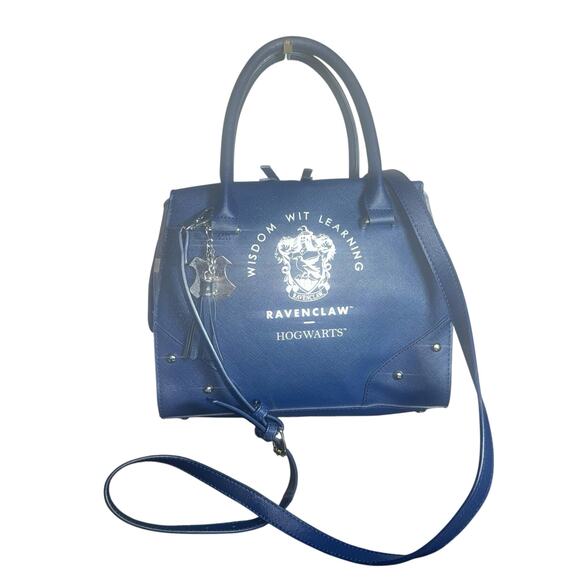 Harry Potter Ravenclaw Satchel Bag by Bioworld Blue Hogwarts Handbag crossbody - Picture 1 of 14